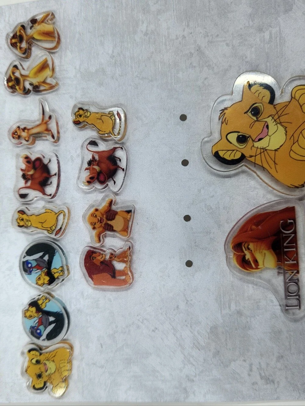 Set Mix And Match Of 10 Lion Hedgehog Meerkat Icons Earrings And 2 Pins Acrylic